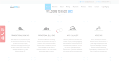 Desktop Screenshot of packsms.com